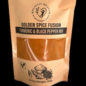 Golden Spice Fusion Turmeric & Black Pepper Mix | Natural Wellness Supplement | 150g