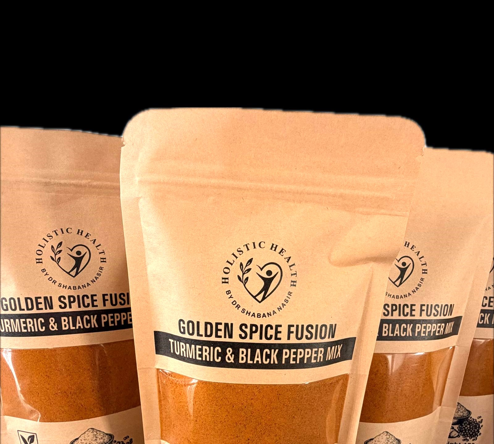 Golden Spice Fusion Turmeric & Black Pepper Mix | Natural Wellness Supplement | 150g - Image 7